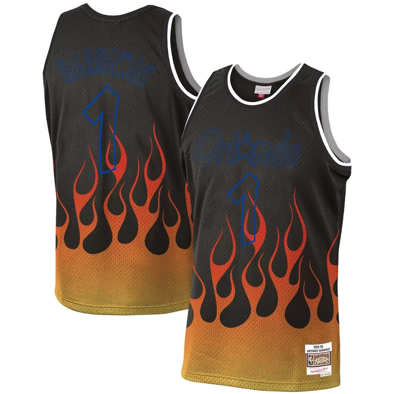 Mohamed Bamba Orlando Magic 2019 Fast Break Player Jersey Black Icon Edition NBA - Image 2