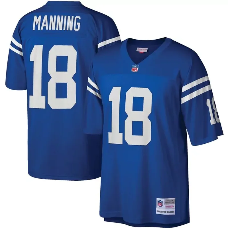 Peyton Manning Indianapolis Colts Legacy Jersey Royal