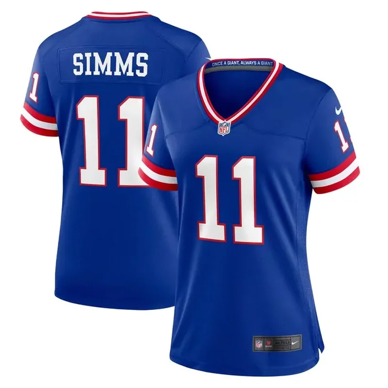 Daniel Jones New York Giants Womens Player Jersey Royal - Image 4