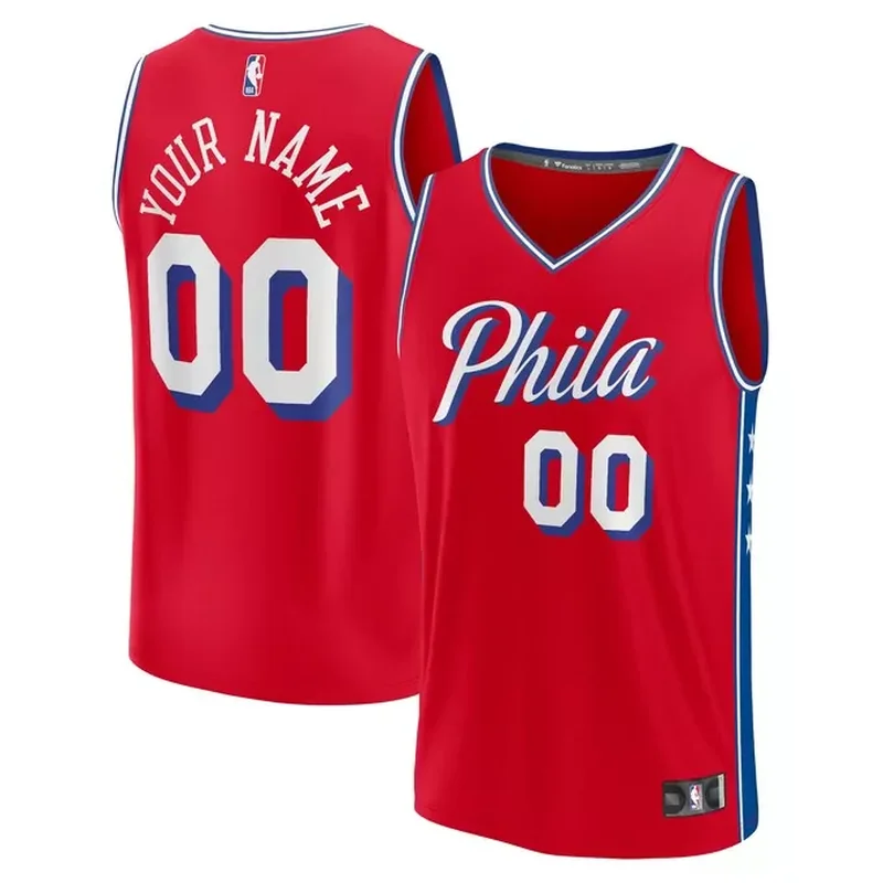 Allen Iverson Philadelphia 76ers Classics 1996/97 Lunar New Year Jersey White - Image 3