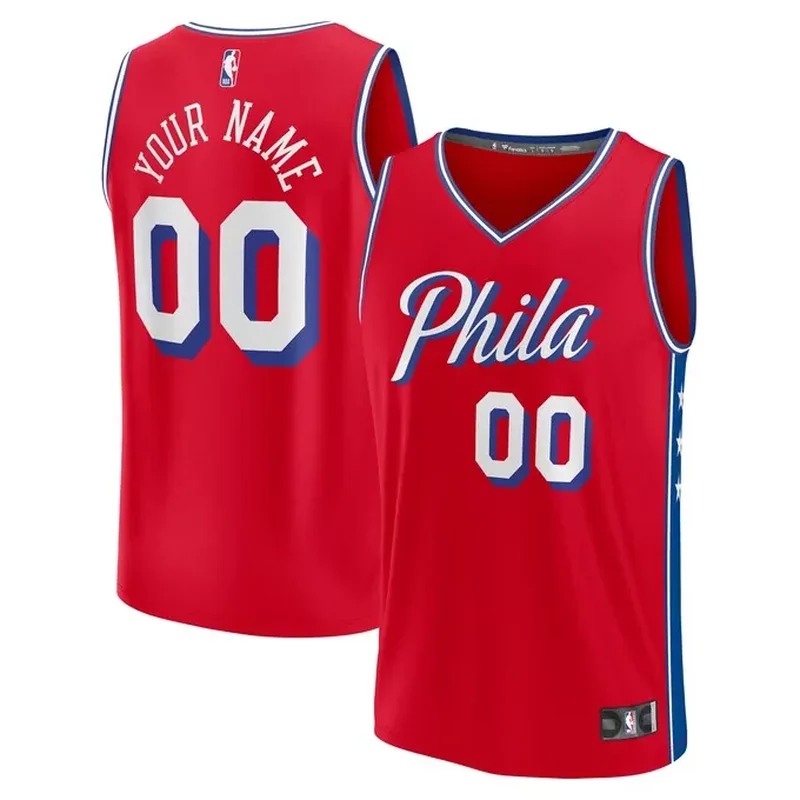 Tobias Harris Philadelphia 76ers Fastbreak Jersey City Edition White - Image 4