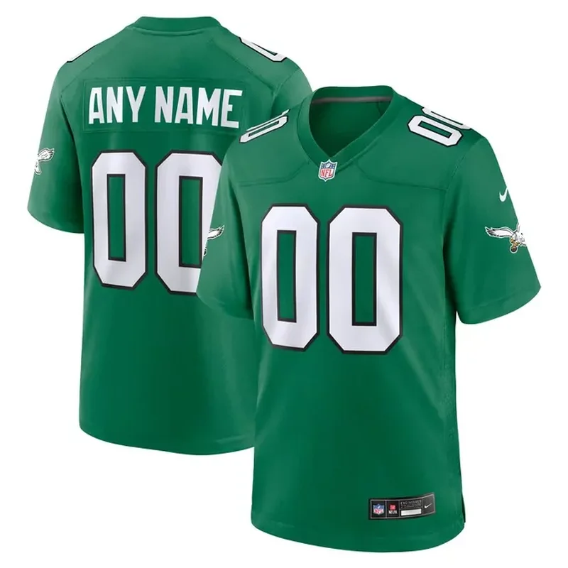 Jason Kelce Philadelphia Eagles Game Jersey Midnight Green - Image 4