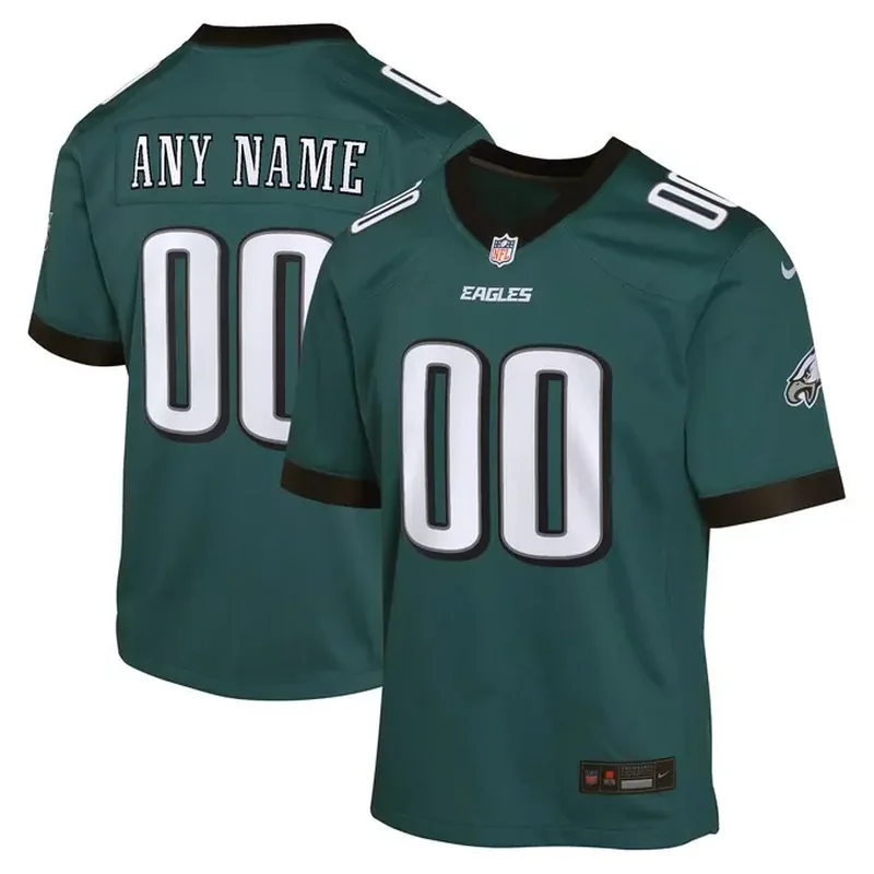 Saquon Barkley Philadelphia Eagles Player Jersey Midnight Green - Image 3