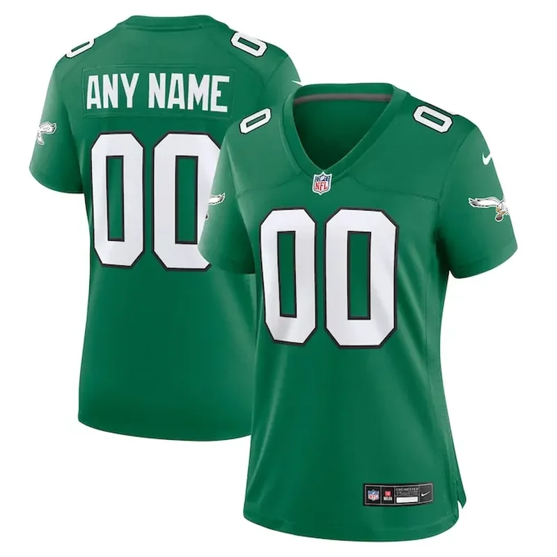 AJ Brown Philadelphia Eagles Player Game Jersey Midnight Green - Image 3