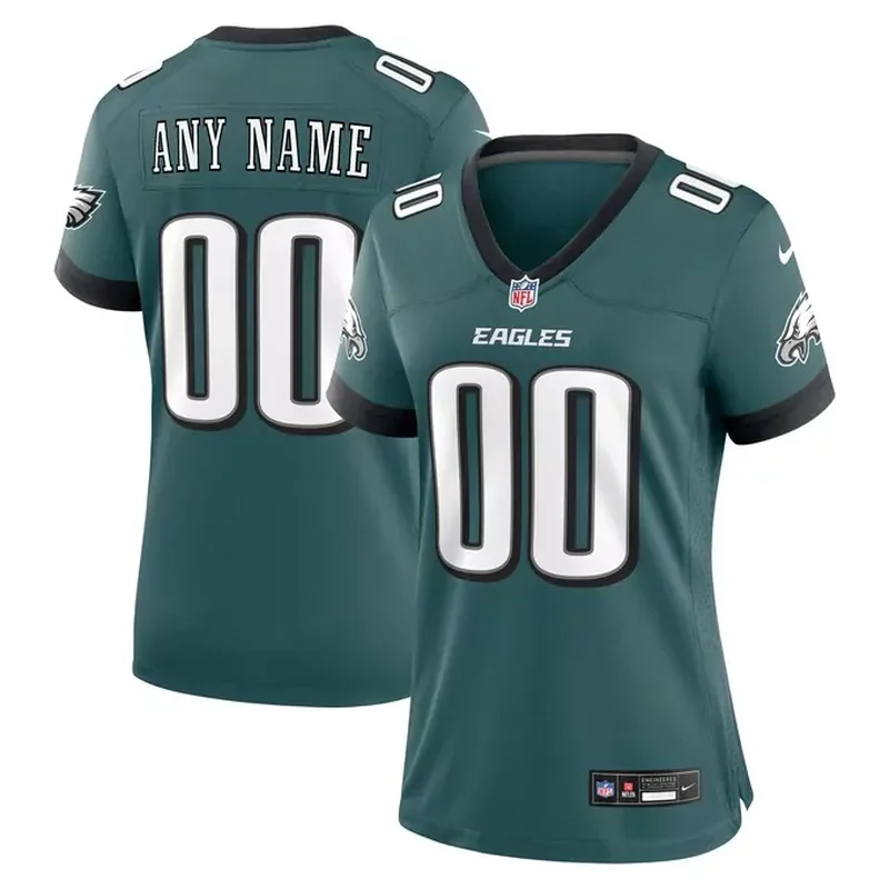 AJ Brown Philadelphia Eagles Vapor Fuse Jersey White - Image 3