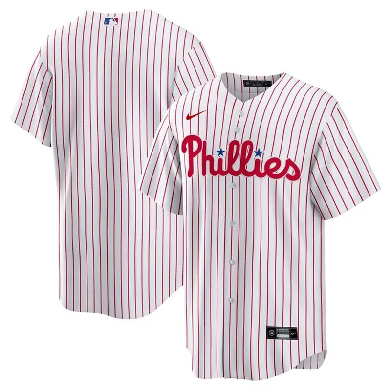 Zack Wheeler Philadelphia Phillies Home Player Jersey White - Image 2