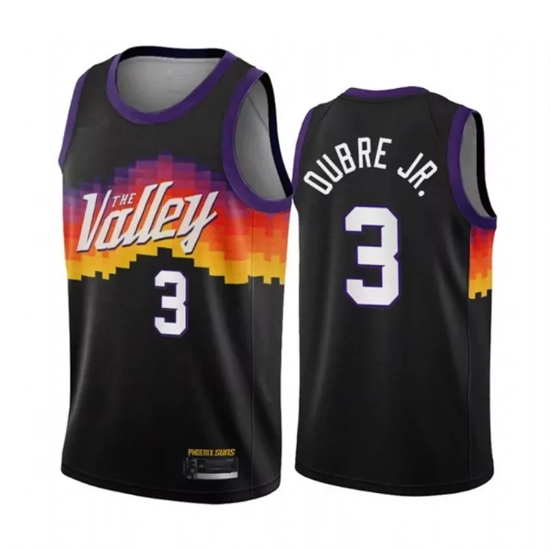 Steve Nash Phoenix Suns Big & Tall 1996-97 NBA 75th Anniversary Diamond Jersey - Black - Image 2
