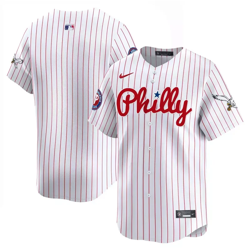 Pinstripe Saquon Barkley Phillies Eagles Vapor Premier Limited Jersey All Stitched - Image 2
