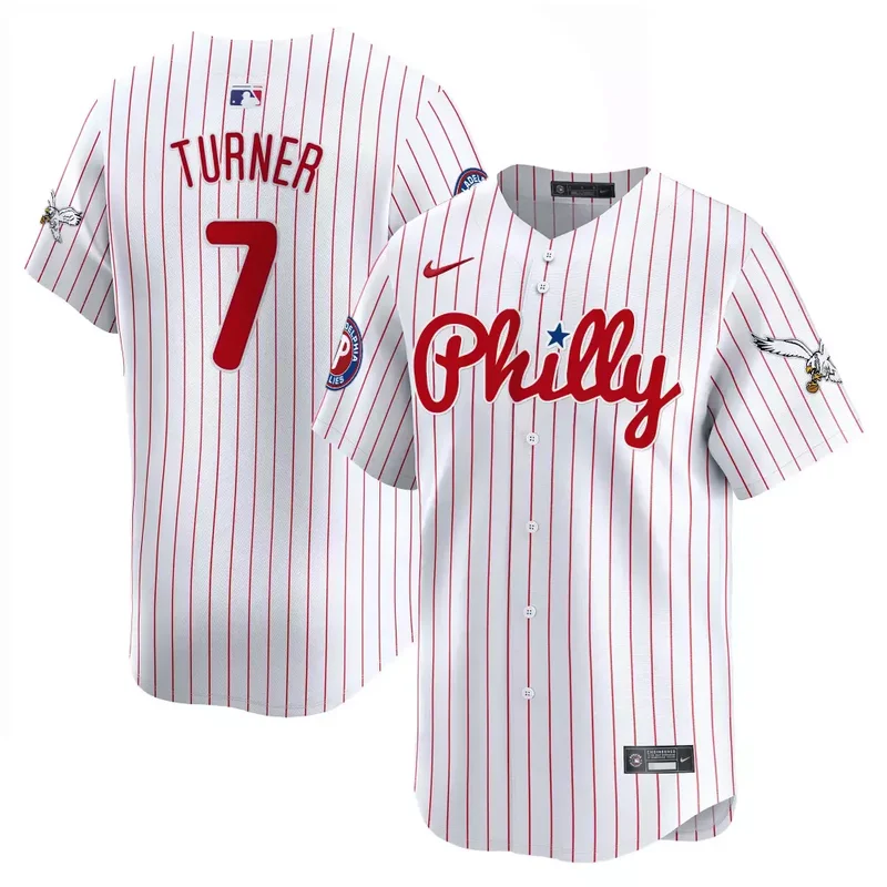Pinstripe Trea Turner Phillies Eagles Vapor Premier Limited Jersey All Stitched