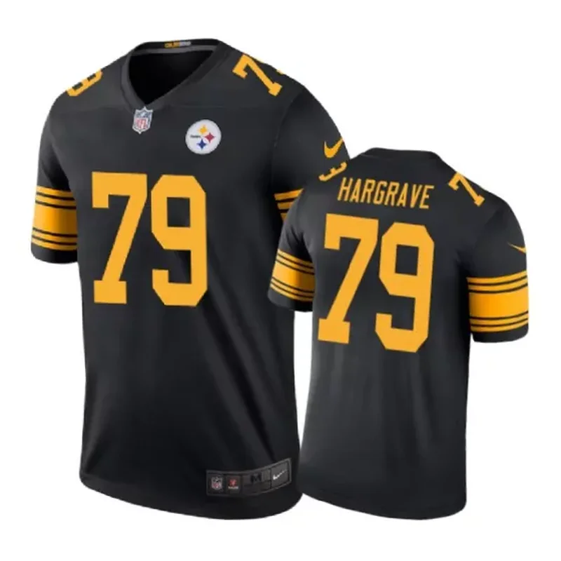 Pittsburgh Steelers #98 Vince Williams Color Rush Black Jersey - Image 5
