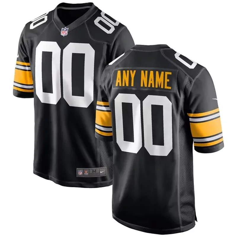 TJ Watt Pittsburgh Steelers Player Jersey Black - Image 5