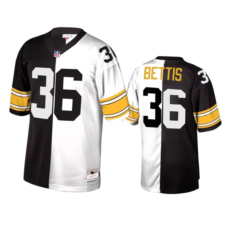 Pittsburgh Steelers Ben Roethlisberger #7 NFL 2020 Black And White Jersey - Image 4