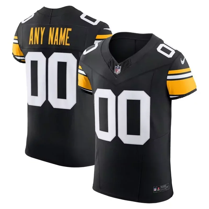 Najee Harris Pittsburgh Steelers RFLCTV Jersey Black - Image 5