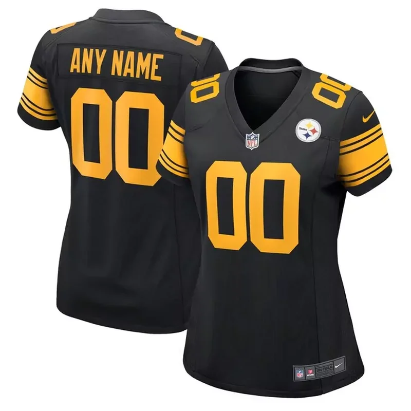 George Pickens Pittsburgh Steelers Vapor Fuse Jersey Black - Image 2