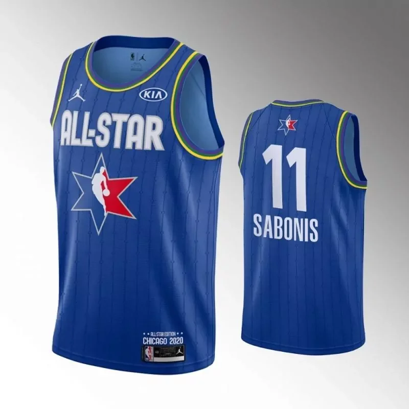 Portland Trail Blazers Arvydas Sabonis #11 NBA 2020 New Arrival Blue Jersey
