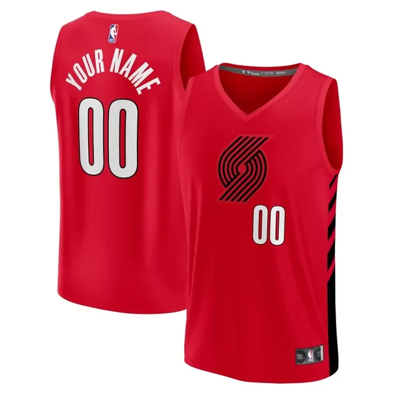 Shaedon Sharpe Portland Trail Blazers Fast Break Player Jersey Icon Edition Black - Image 2