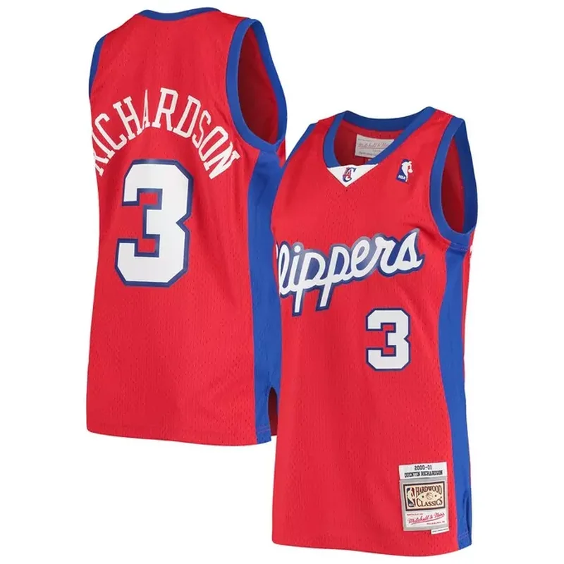 Quentin Richardson LA Clippers 2000/01 Classics Jersey Red