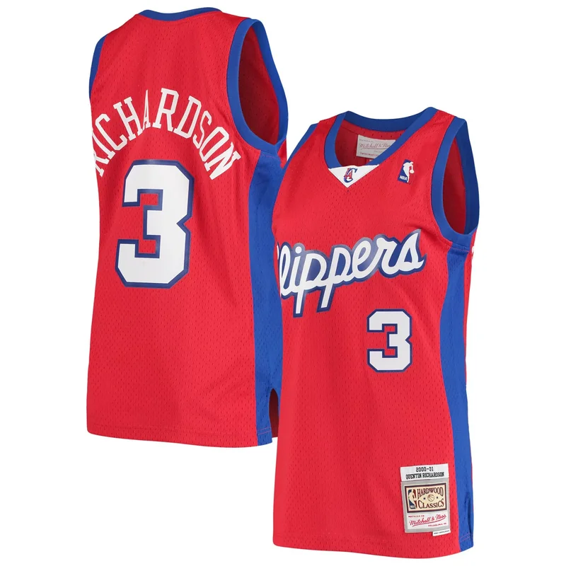 Quentin Richardson La Clippers 2000/01 Hardwood Classics Jersey - Statement Edition - Red NBA