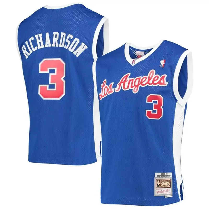 Bones Hyland LA Clippers Fast Break Player Jersey Association Edition White - Image 3