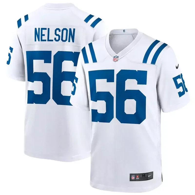 Quenton Nelson Indianapolis Colts Game Player Jersey White