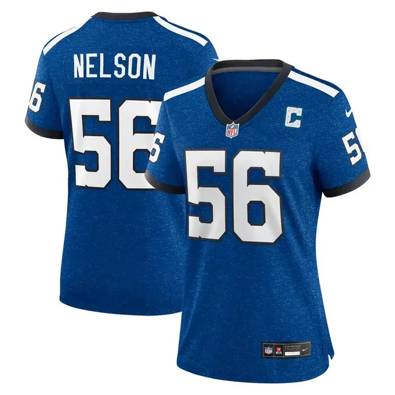 Shaquille Leonard Indianapolis Colts Game Jersey Royal - Image 2