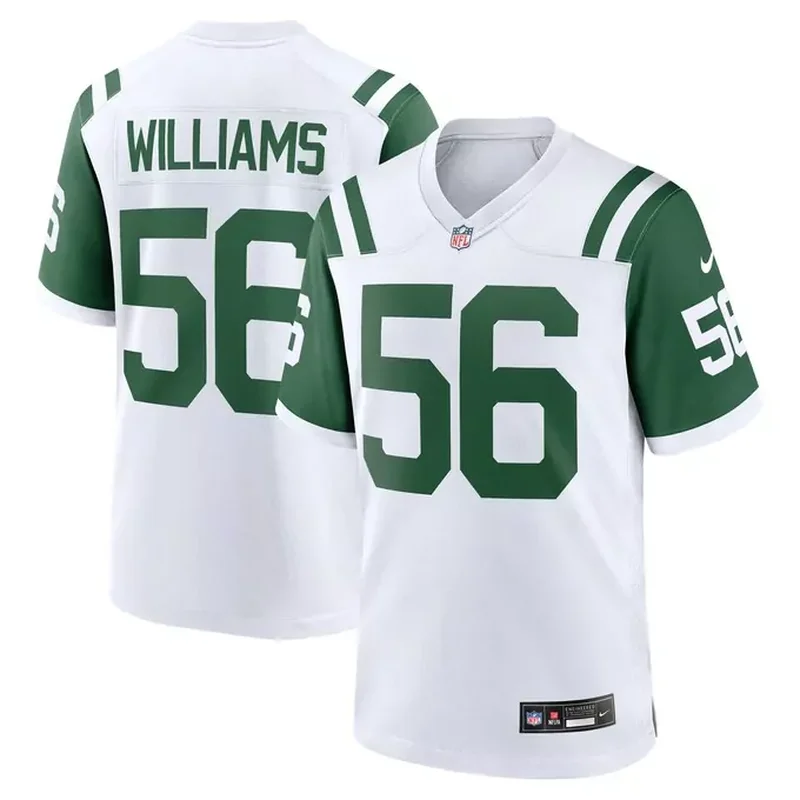 Aaron Rodgers New York Jets Game Jersey Legacy White - Image 5