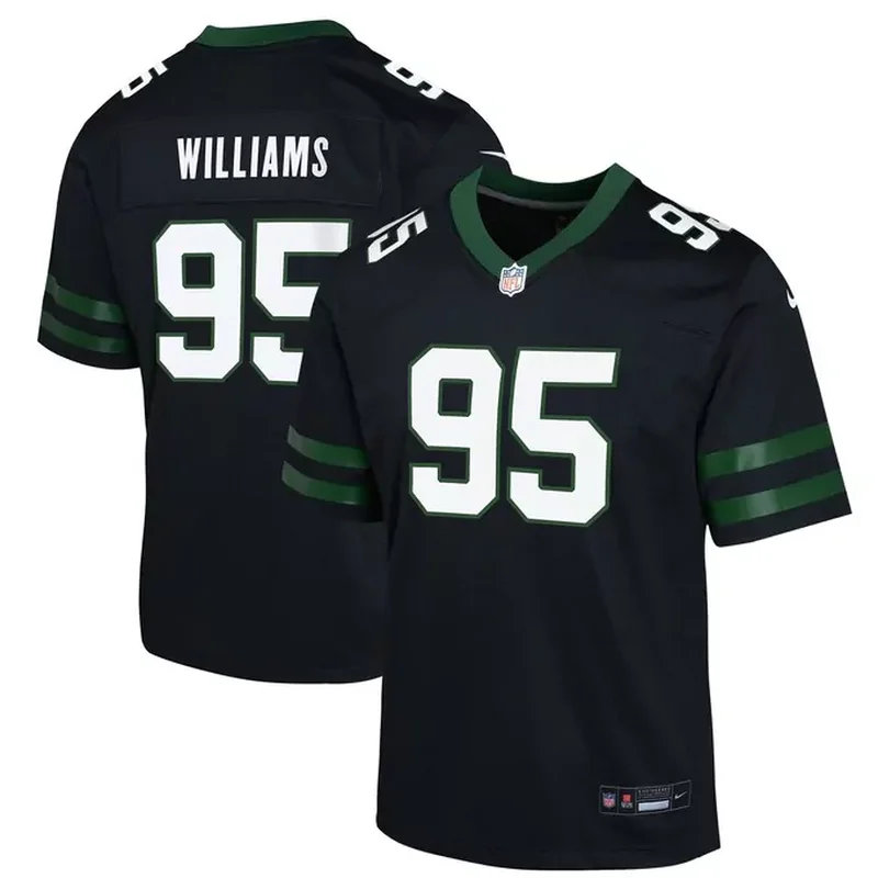 Quinnen Williams New York Jets Alternate Game Jersey Legacy Black