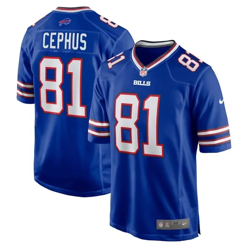 Tyrel Dodson Buffalo Bills Game Player Jersey Royal - Image 3
