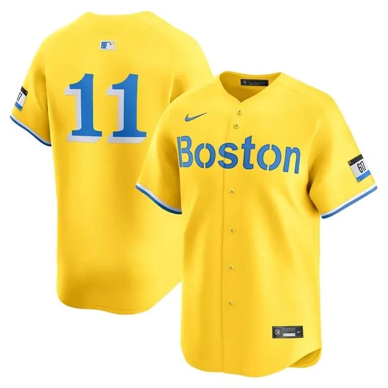 Rafael Devers Boston Red Sox City Connect Player Jersey Gold