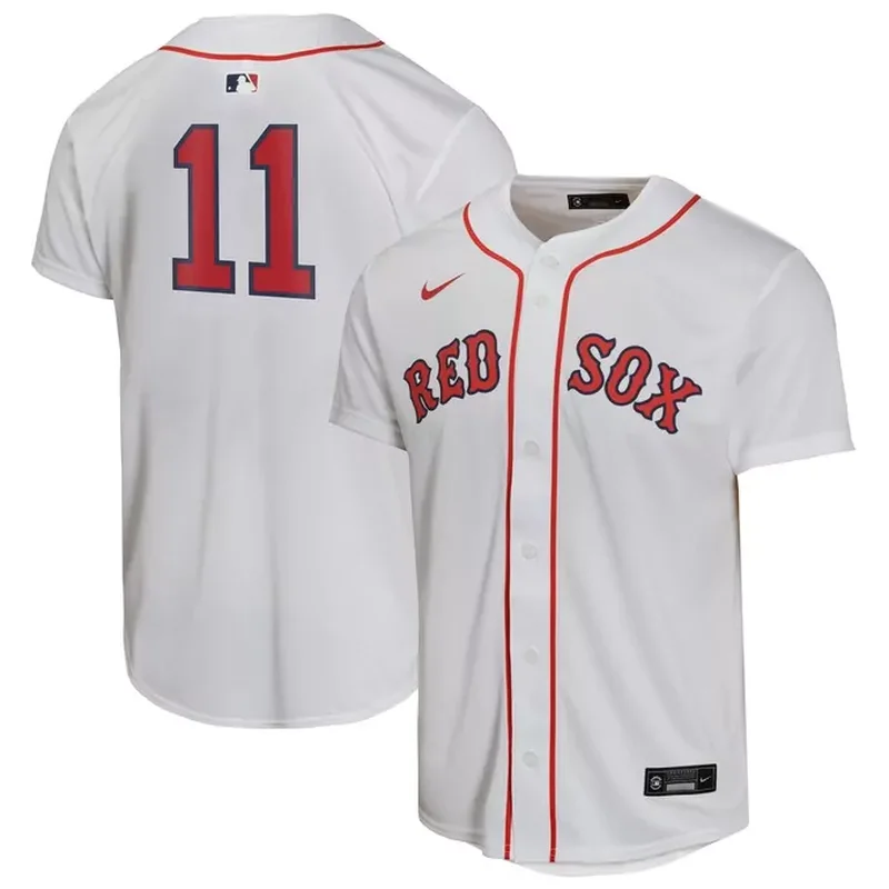 Rafael Devers Boston Red Sox Womens Home Player Jersey White - Image 4