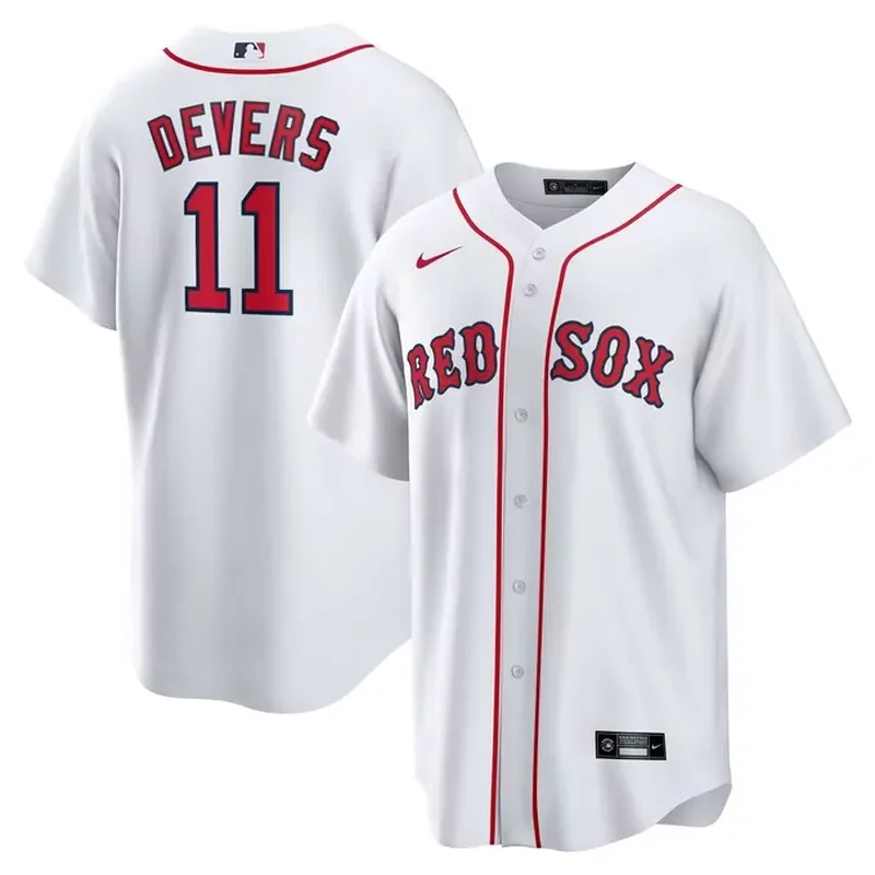David Ortiz Boston Red Sox Cooperstown Collection Mesh Batting Practice Button-Up Jersey Red - Image 2