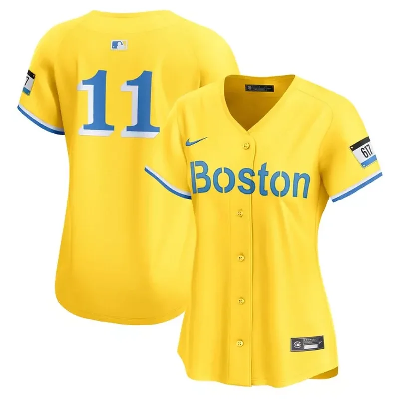 Wade Boggs Boston Red Sox Home Player Jersey White - Image 4