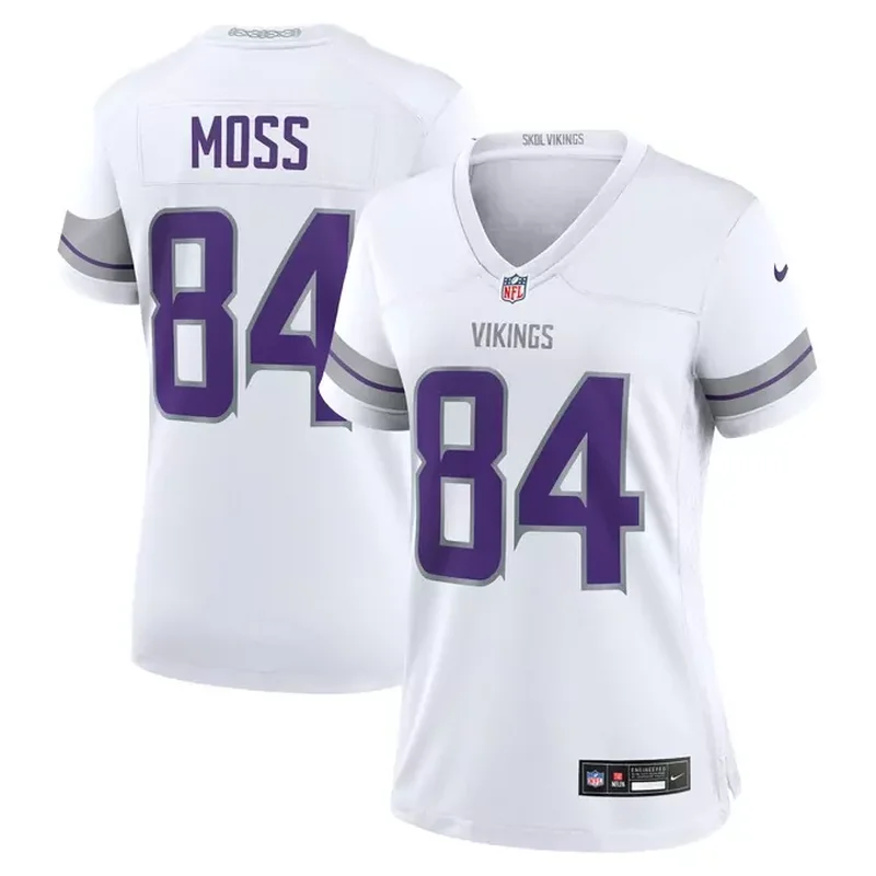 JJ McCarthy Minnesota Vikings Infant Alternate Player Game Jersey Purple - Image 3