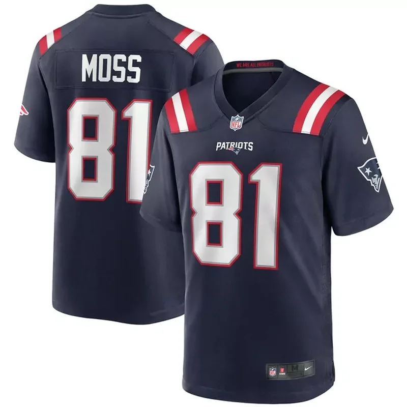 David Andrews New England Patriots Game Jersey Navy - Image 3