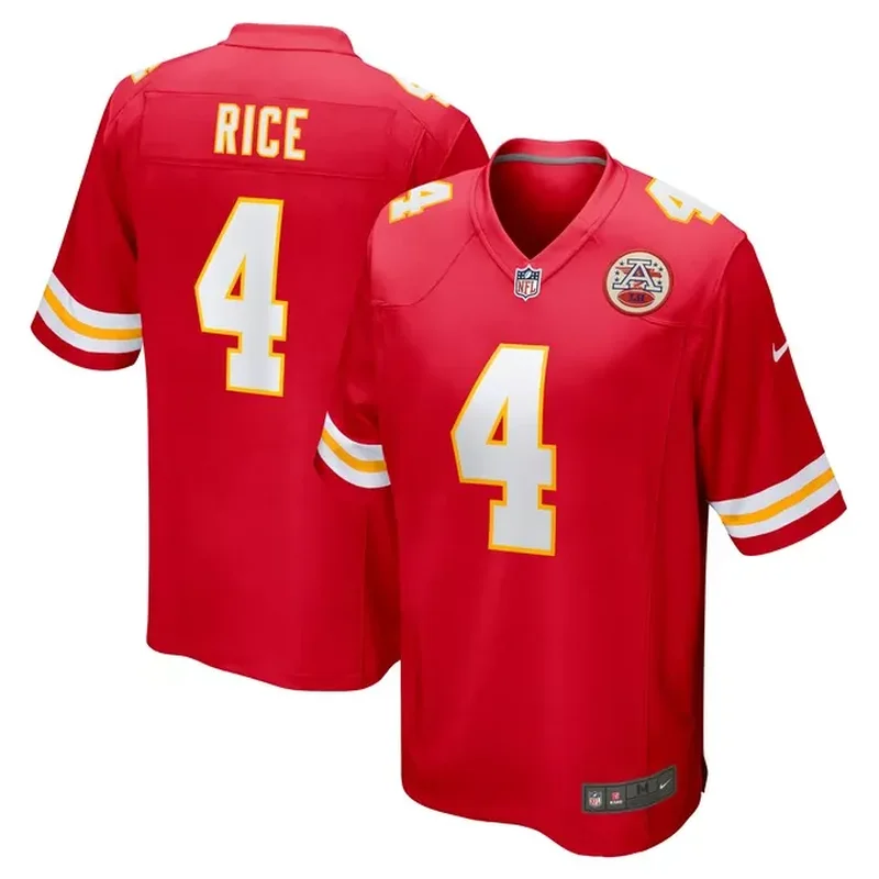 Trent McDuffie Kansas City Chiefs Game Jersey Red - Image 5