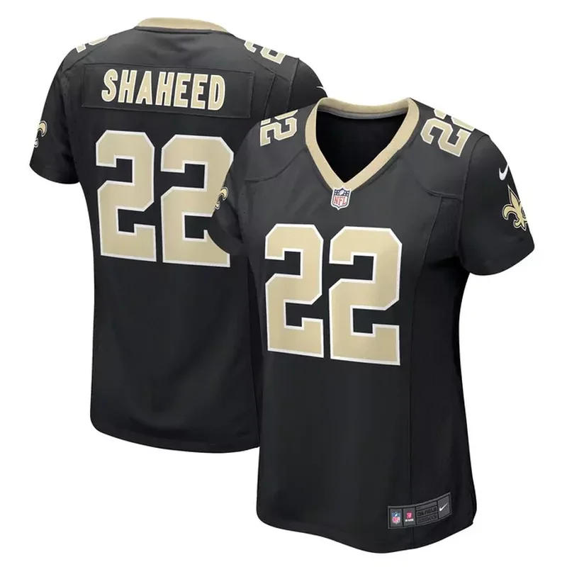 Morten Andersen New Orleans Saints Retired Player Legacy Jersey Black - Image 2