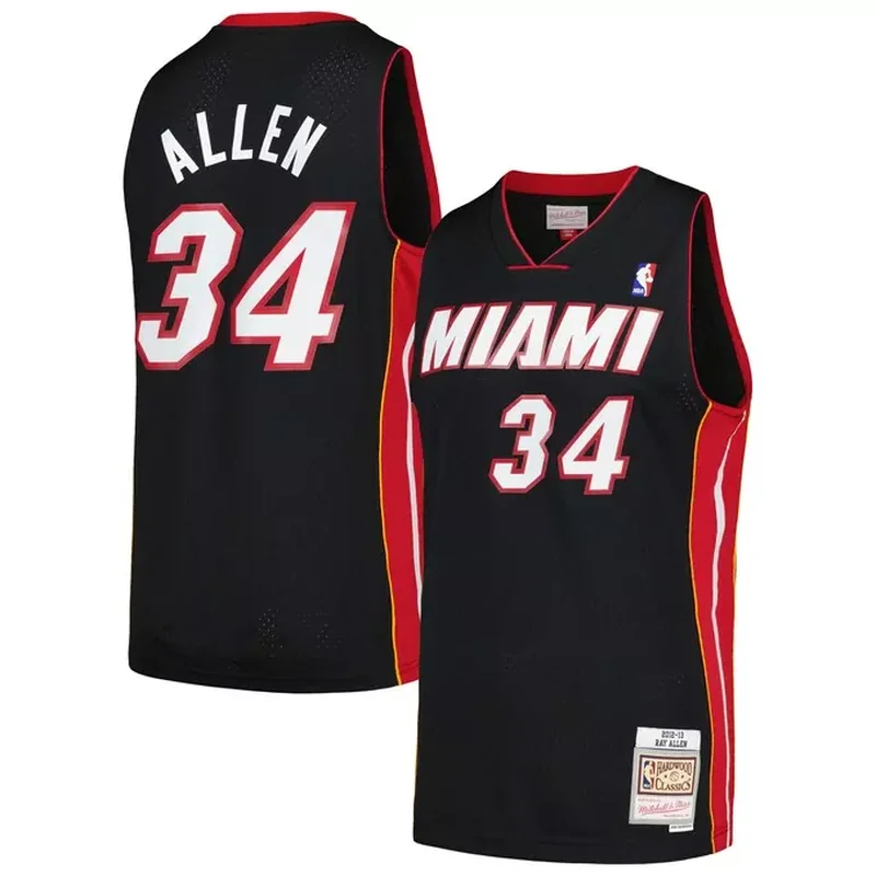Miami Heat 2021/22 Diamond Custom Jersey Icon Edition Black - Image 2