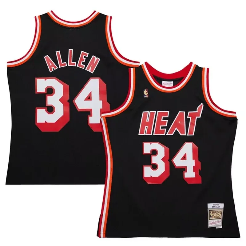 Dwyane Wade Miami Heat 2007/08 Classics Jersey White - Image 4