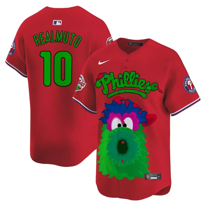Red Bryce Harper Unisex Phillies Phanatic Vapor Premier Jersey V2 Printed - Image 5