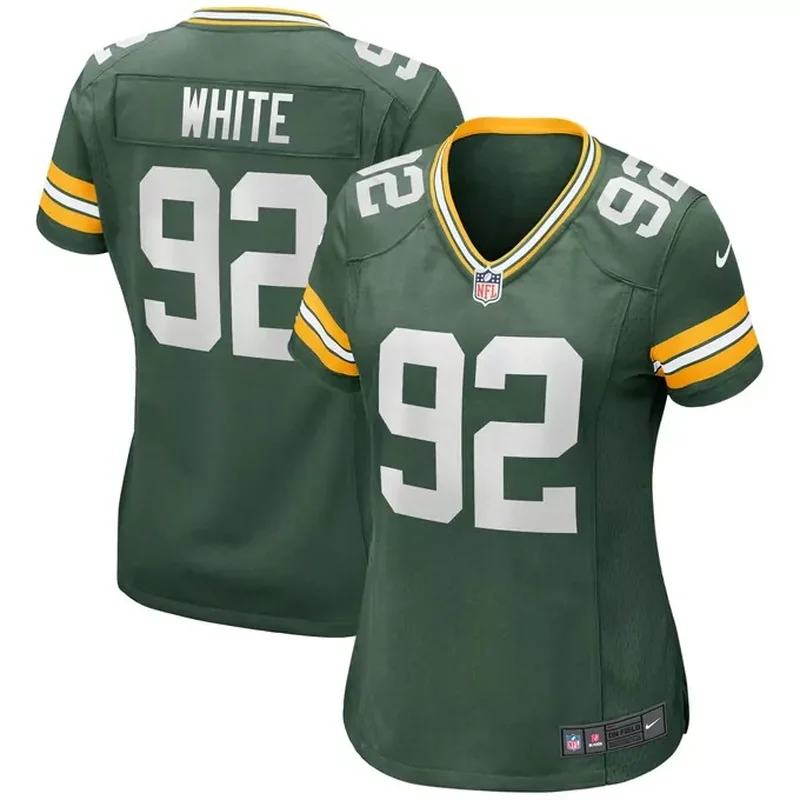 Reggie White Green Bay Packers Womens Game Retired Player Jersey Green