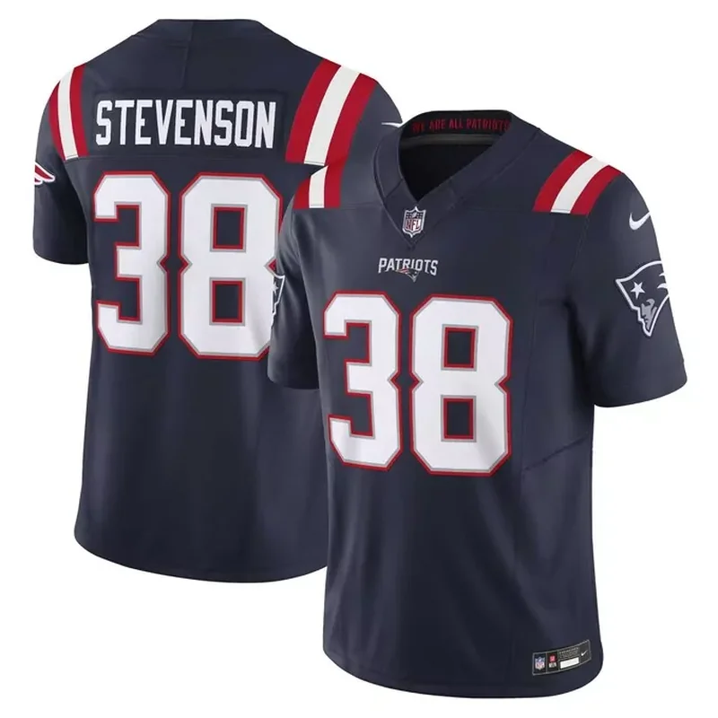 David Andrews New England Patriots Game Jersey Navy - Image 4