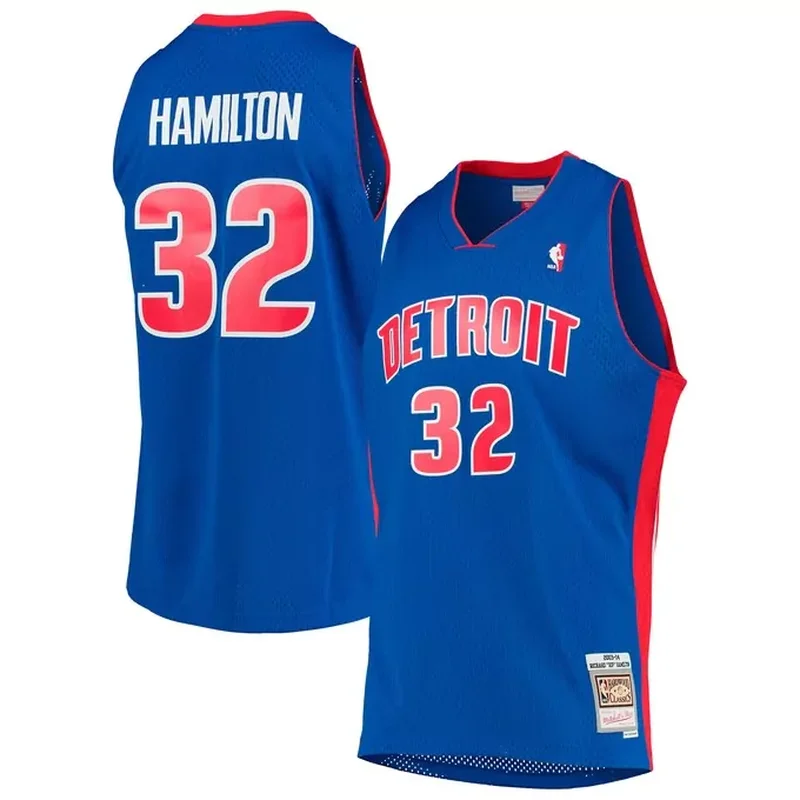 Jalen Duren Detroit Pistons Fast Break Jersey Icon Edition Blue - Image 4