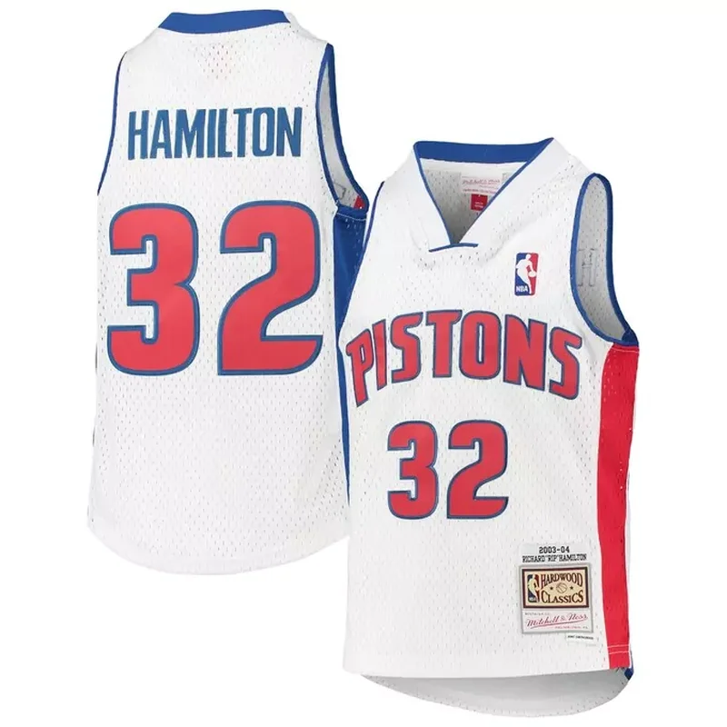 Richard Hamilton Detroit Pistons 2003/04 Classics Jersey White