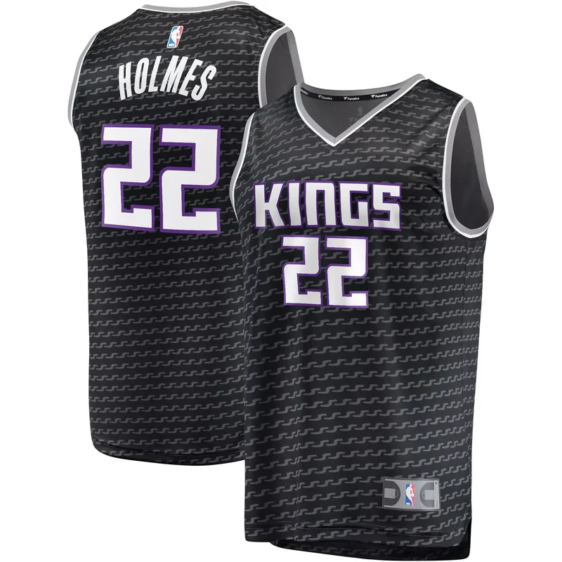 Buddy Hield Sacramento Kings Jordan Brand 2020/21 Jersey - Statement Edition - Black NBA - Image 3