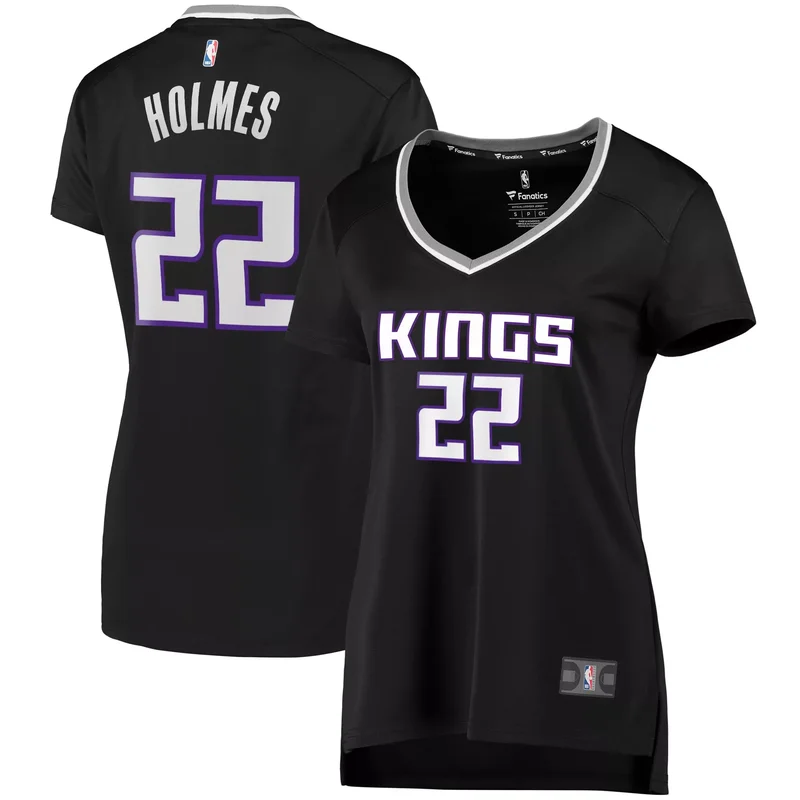 Domantas Sabonis Sacramento Kings 2021/22 Fast Break Jersey - Icon Edition - Purple NBA - Image 5