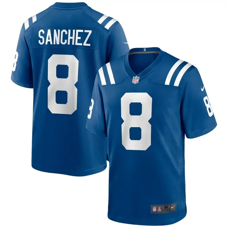 Kylen Granson Indianapolis Colts Game Jersey Royal - Image 5