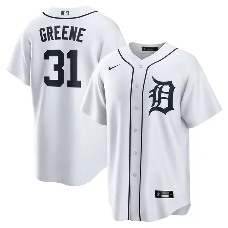 Detroit Tigers Alternate Custom Jersey – Navy - Image 5