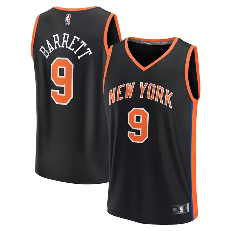 Tim Hardaway Jr New York Knicks Jersey Icon Edition Blue - Image 3
