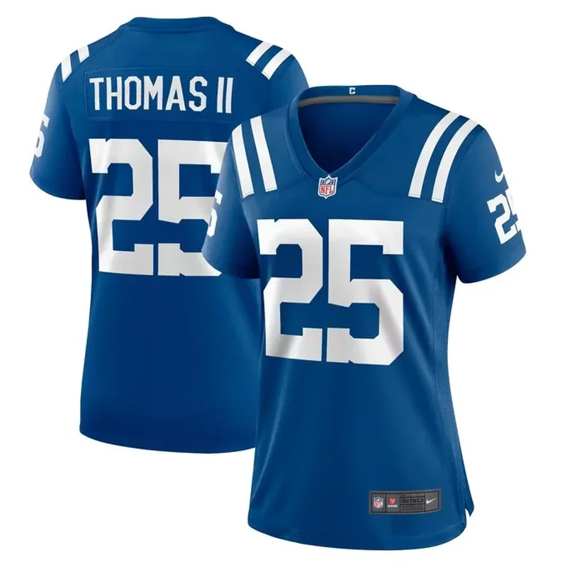 Jaylin Simpson Indianapolis Colts Game Jersey Royal - Image 2