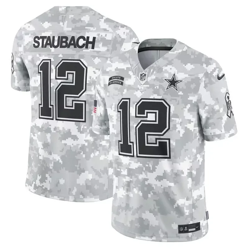 Dallas Cowboys Womens Custom Game Jersey Navy - Image 4